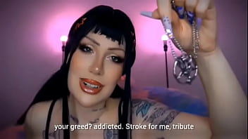 7 pride and greed part 1 mesmerize religious satanic mind fuck goth girl joi witchcraft findom financial domination joi emo goth girl