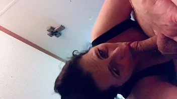 Sucking dick for cum