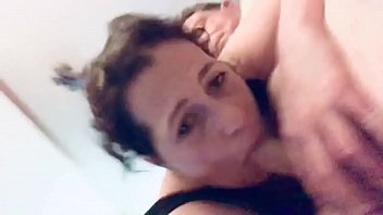 Sucking dick for cum