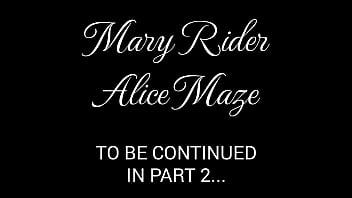 Alice maze vs mary rider lesbian anal with big dildo part 1