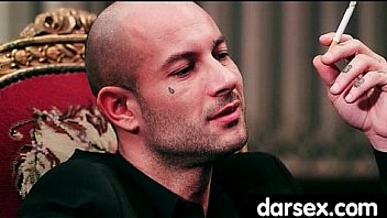 Beautiful babe enjoys a very big dick 29