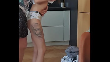 Bts bending candie cross over for standing doggy in her knee high socks—perfect prep to build intensity my kind of warm up