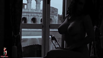 Double anal fisting for lady ana in colosseum