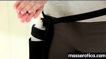 Gorgeous masseuse explores the body of a sexy lesbian beauty 22