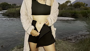 Compilation of public pissing in nature while traveling by car pov free