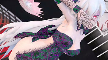 Yowane Haku Undress Dance Sexy Lingerie Hentai Stickysticky Song Mmd 3d Purple Clothes Clip thumbnail