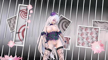 Yowane haku undress dance sexy lingerie hentai stickysticky song mmd 3d purple clothes clip Yowane haku undress dance sexy lingerie hentai stickysticky song mmd 3d purple clothes clip