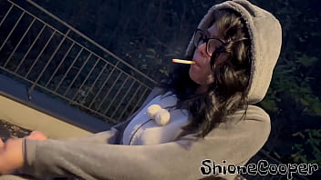 Night smoking when is minus temperature outside be with me at this moment