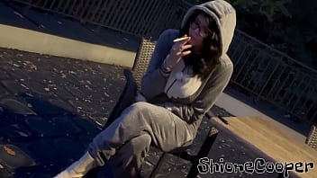 Night smoking when is minus temperature outside be with me at this moment