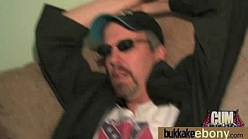 Busty black babe bubble bath group cocksuck 21