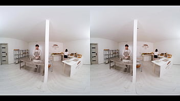 Turned On At The Bakery Virtual Real Porn thumbnail