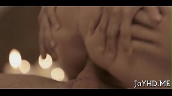 Cock come into young moist pussy