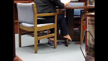 Sam & libby ballet flats in the library