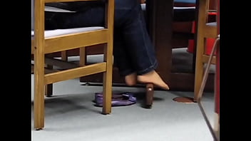 Sam & libby ballet flats in the library