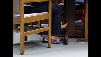 Sam & libby ballet flats in the library