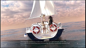 One shot hentai game ep 1 orgy party at sea