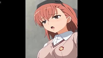 Kamijou folla al aire libre con el clon de misaka