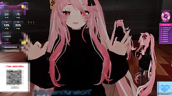 Flat titties friday ~~~ catgirl kanako teases chat with her tiny boobs ~~~ asmr moans & vibrator