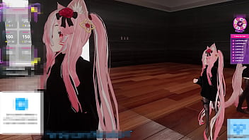 Flat titties friday ~~~ catgirl kanako teases chat with her tiny boobs ~~~ asmr moans & vibrator