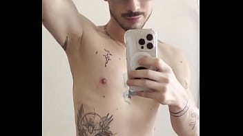 Me arrumando para o trabalho