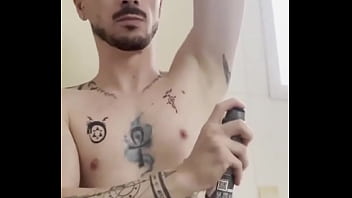 Me arrumando para o trabalho