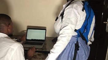 Corrupt teacher fucks sex starved student