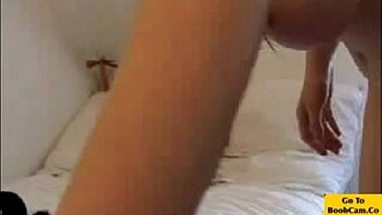 Anna taunts and teases on webcam