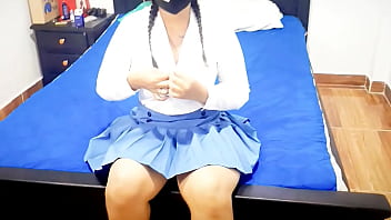 Estudiante de 18 años folla con su maestro de colegio