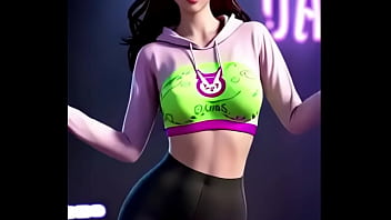 Dva's Fiery Fire Dance 2ne1 Fire thumbnail