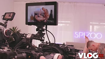 Naughty vera jarw's tight pussy gets fucked on behind the scene