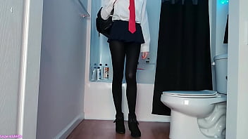 Momo yaoyorozu peeing voyeur sage eldritch