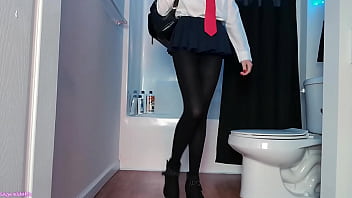 Momo yaoyorozu peeing voyeur sage eldritch