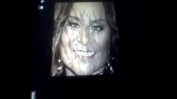 Jizz blasted face 004