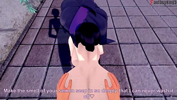 Hex maniac trainer class having public sex 4 pokemon full & pov on sheer & fantasyking3