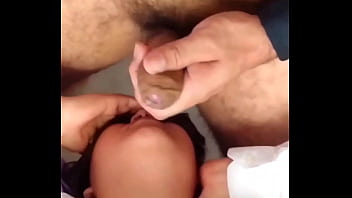 Morra mexicana se traga todo el semen encontré una chavita de escuela me dejó cogerla chupa una vergota y se traga todo el semen le hicieron de todo casero real