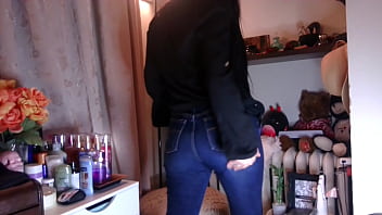 Ass in jeans