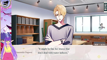 Him the smile and bloom gin's route otome game episode one
