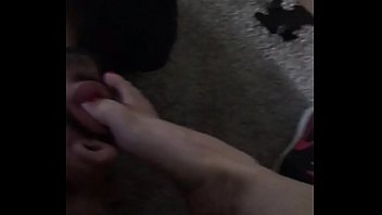 Worshiping queen lyssas smelly feet