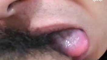 Frail japanese babe slurps a hard dong