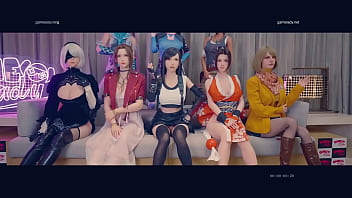 Tifa lockhart from final fantasy enjoys doggystyle banging