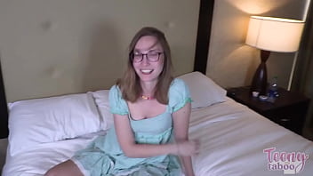 Babysitting sex time mr brogan cums inside claire roos' cunt