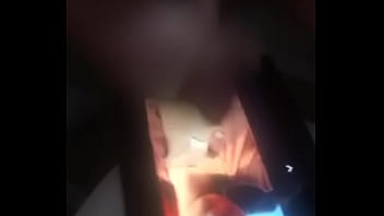 Cum all over hot black chick