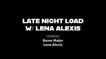 Late night interracial fuck lucky rome major fills lena alexis up