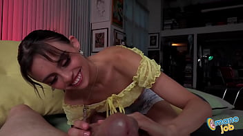 My Big Cock Erupts Oozing Cream After Angel Windell Warmed It thumbnail