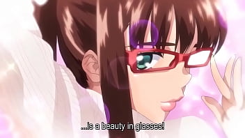 Busty hentai teen fucks her step brother in the public shower