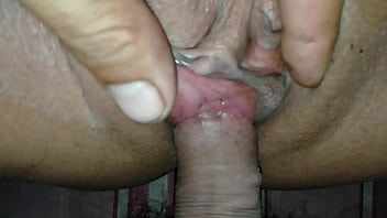 Fingering the neighbour's dry cunt