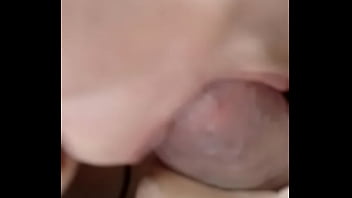 Mamada deliciosa na picona grossa de chocolate