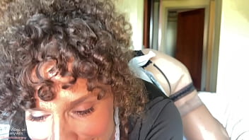 Sexy latina exotic maid solo hooks up with you