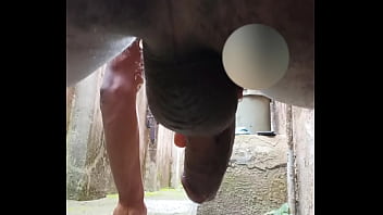 Black bbc peeing video and stroking cock compilation