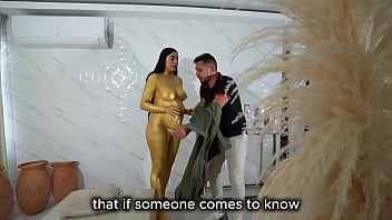 A statue comes to life and teaches a thief a lesson fucks him until he leaves her full of cum melany latina